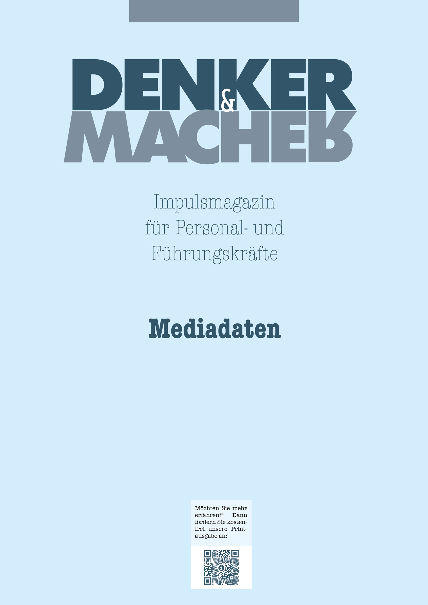 DENKER & MACHER - Impulsmagazin Für Personal- Und Führungskräfte